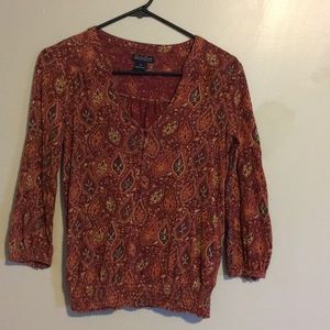 Lucky Brand Peasant Top